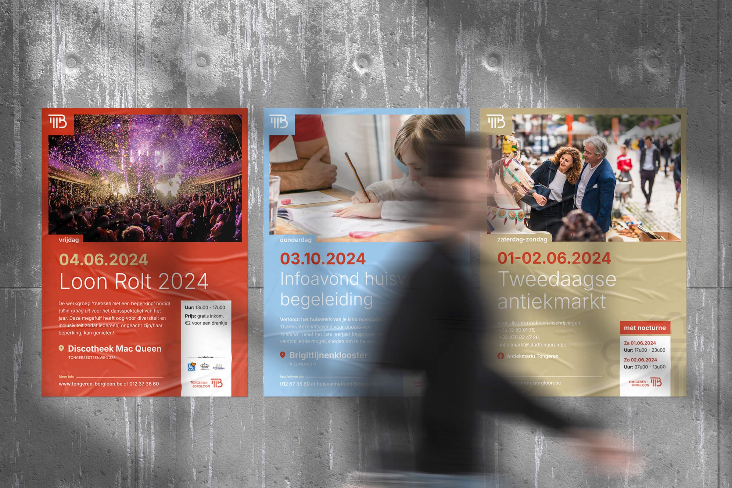 Postertemplate voor Tongeren-Borgloon