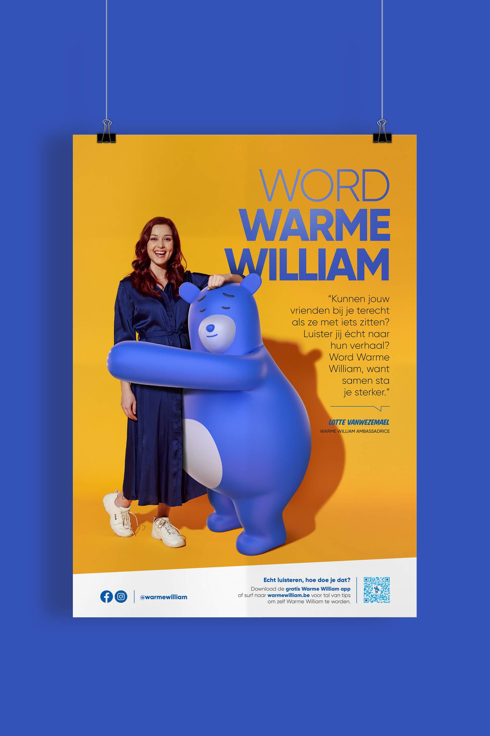 Campagnebeeld voor Warme William