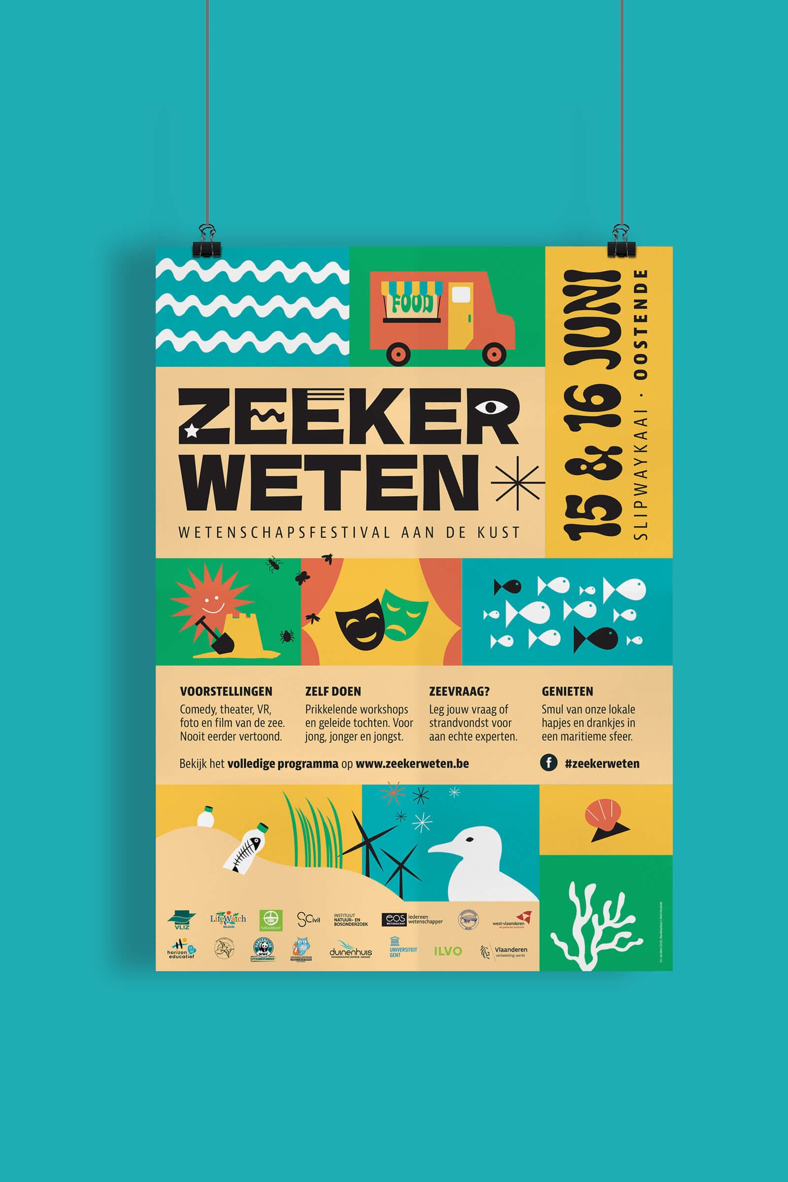 Keyvisual voor Zekerweten van Vliz