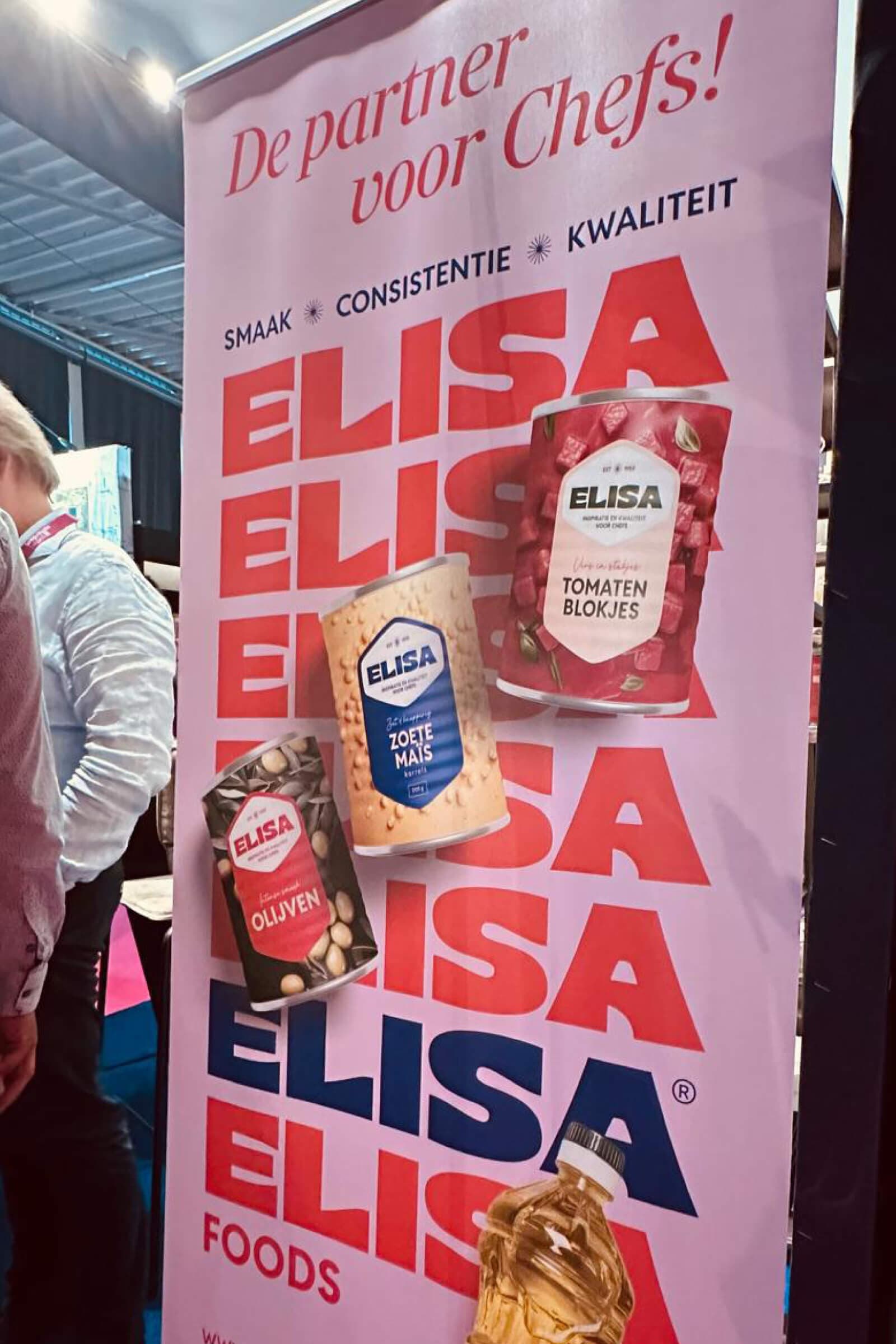 Rollup banners voor Elisa Foods