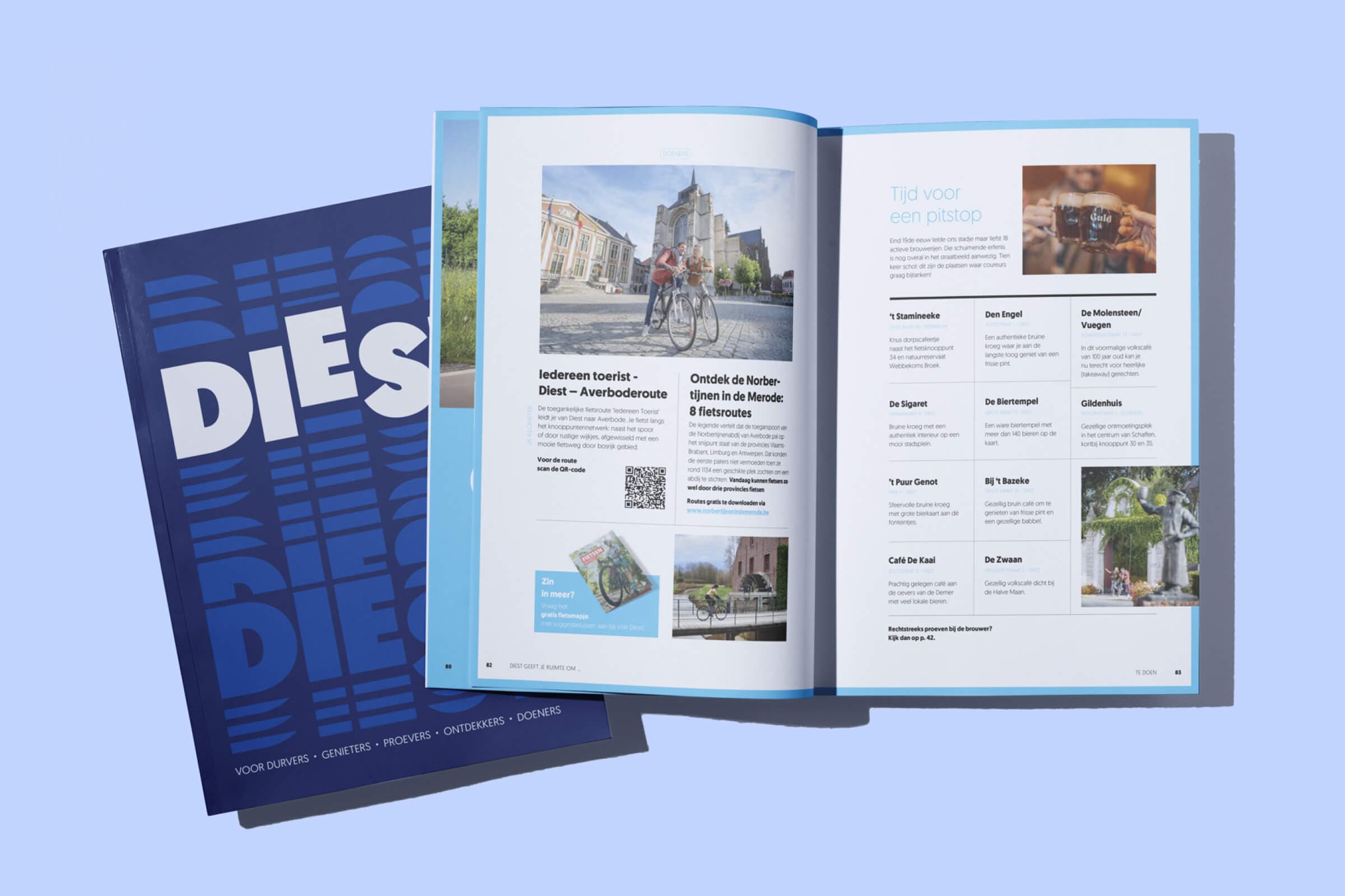 Algemene brochure met toeristisch aanbod voor Visit Diest