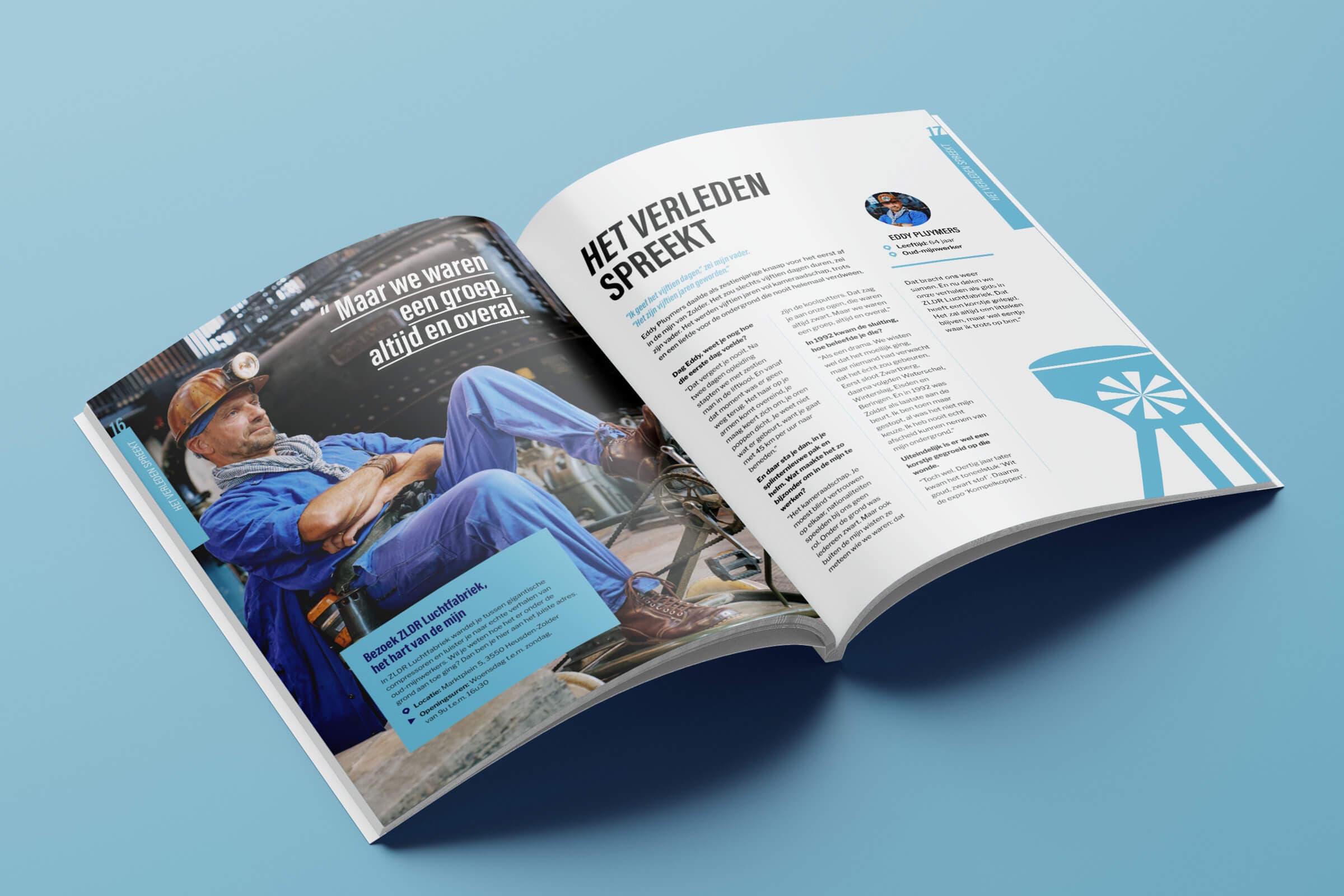 Interview uit toeristische brochure van Visit Heusden-Zolder