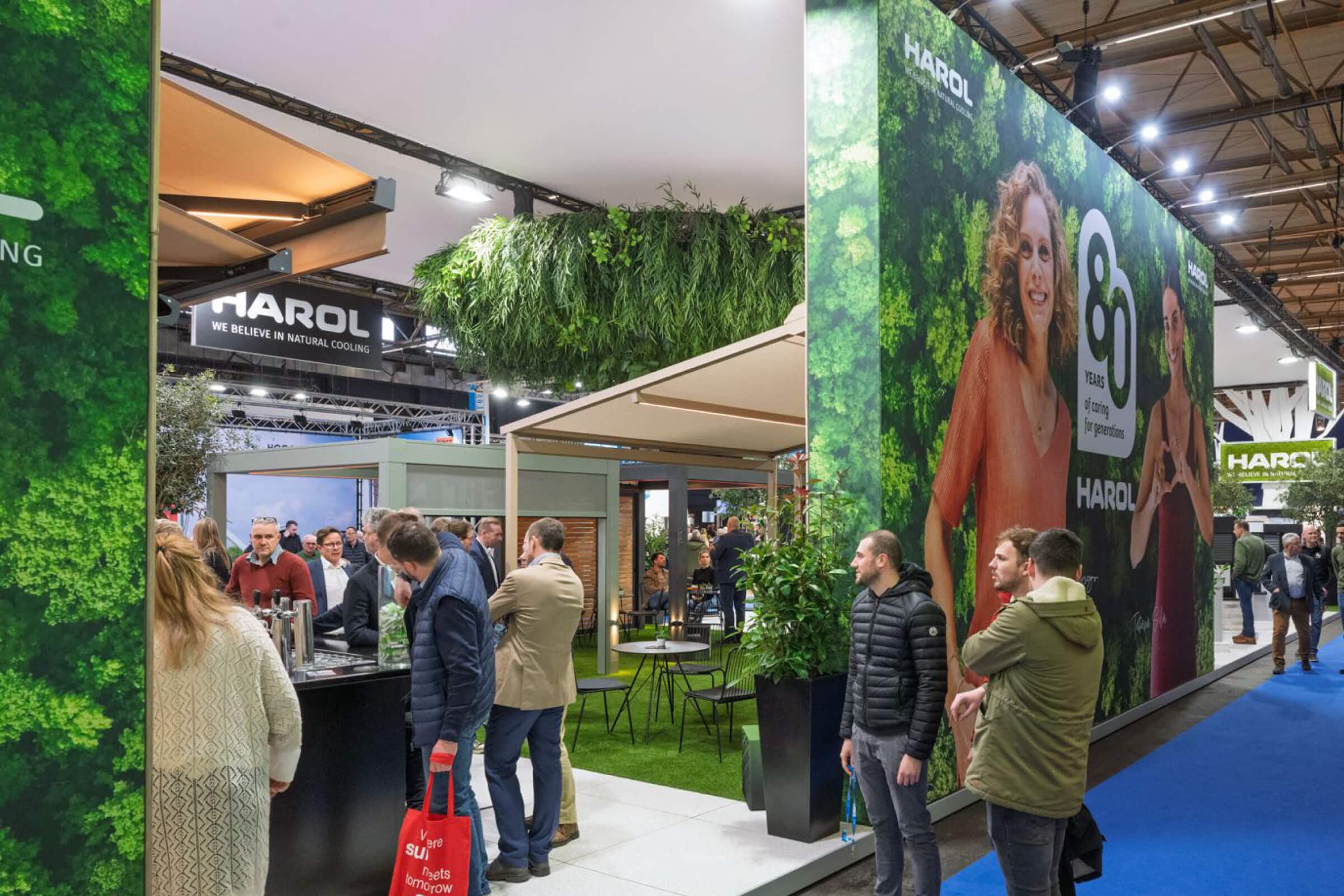 Beursstand op Batibouw voor Harol