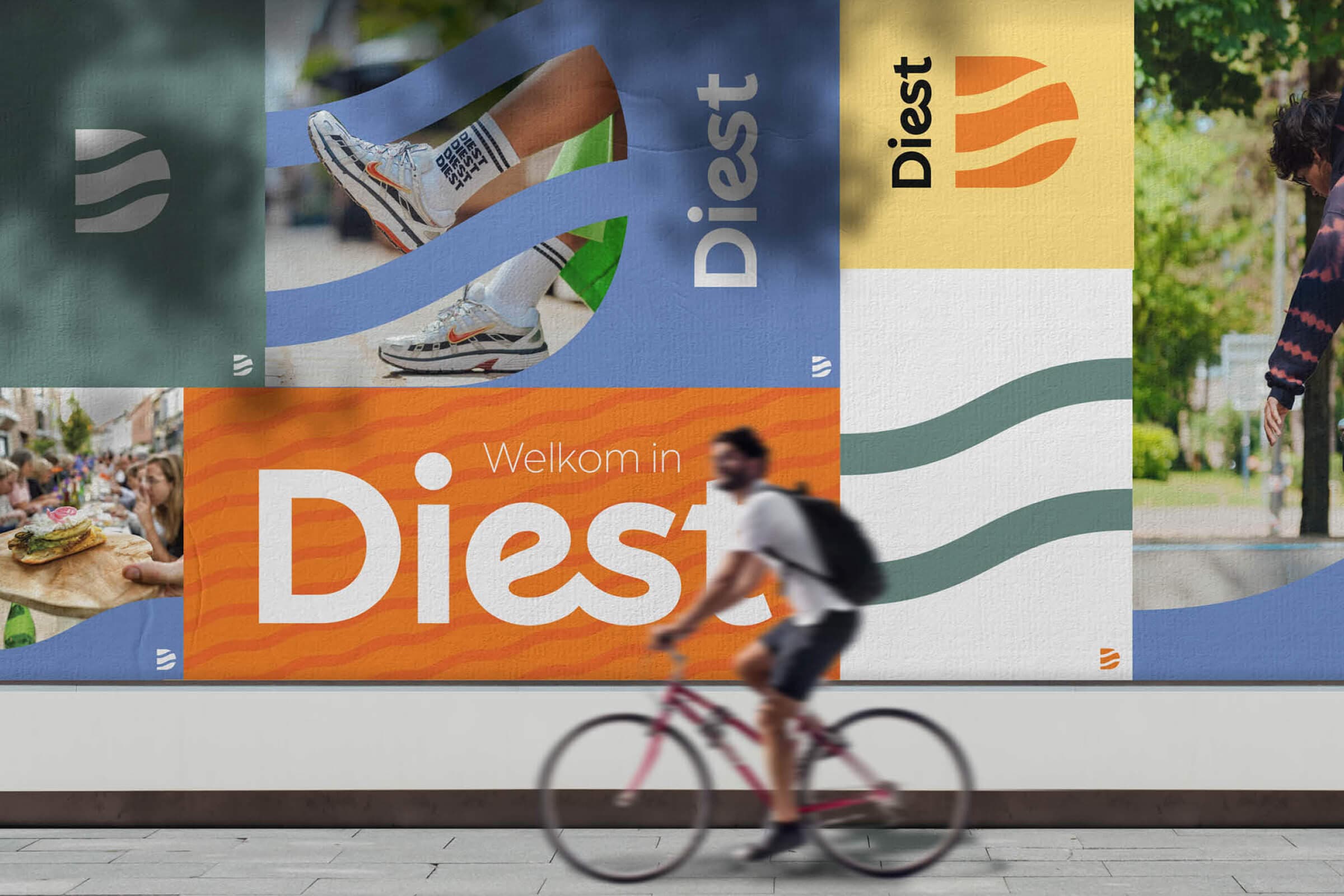 Branding in het straatbeeld voor Stad Diest