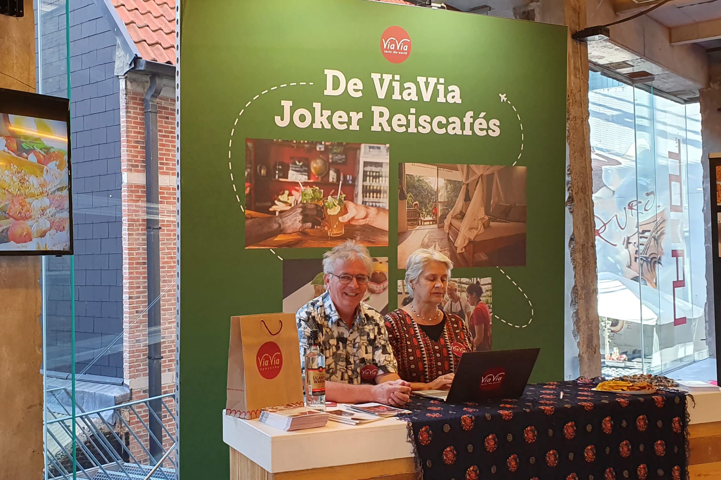 Beursmateriaal voor Joker