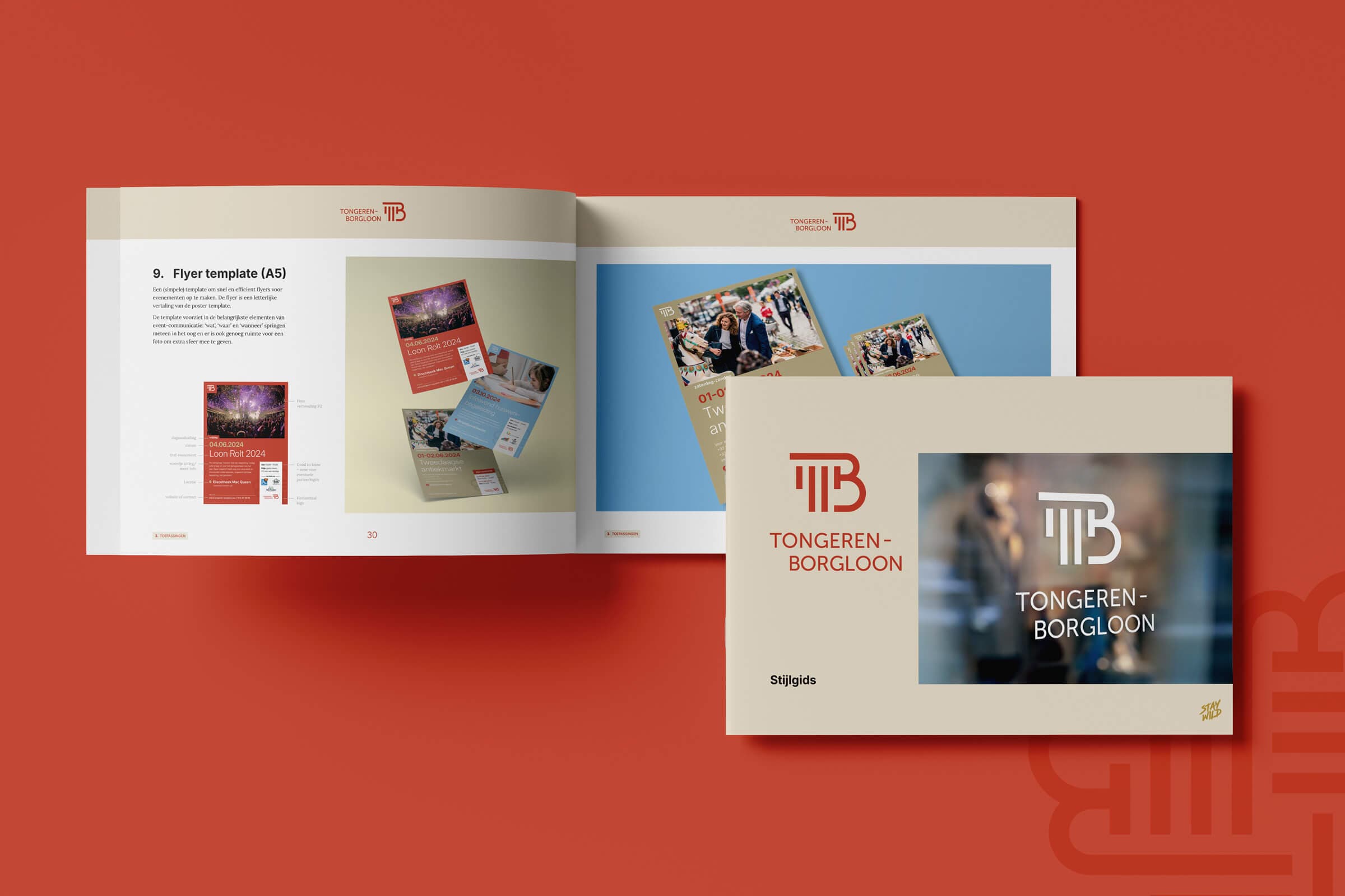 Volledige huisstijlgids voor de branding van Tongeren-Borgloon